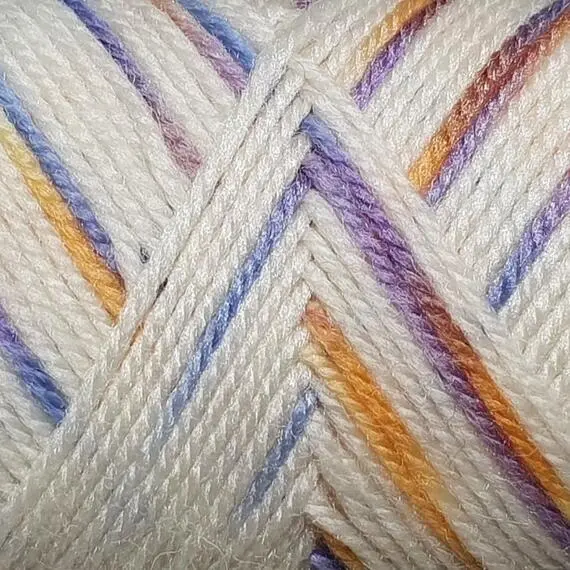 Color City Yak Wool - 22 молоч/голуб/желт, Цвет: 22 молоч/голуб/желт