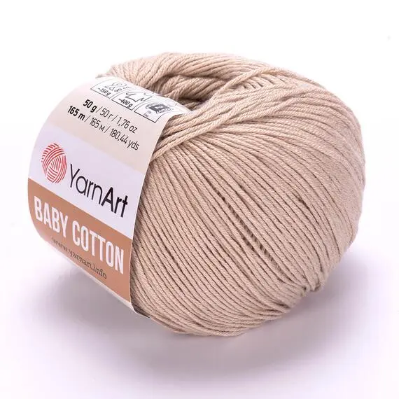 Yarnart Baby cotton - 403 суровый, Цвет: 403 суровый
