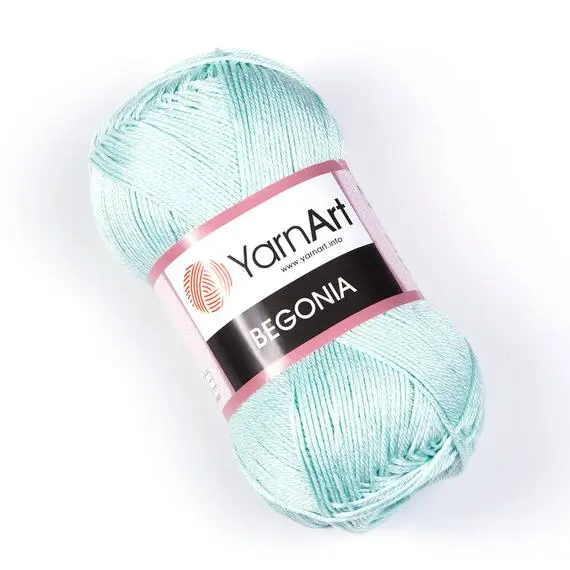 Yarnart Begonia - 4939 мята, Цвет: 4939 мята