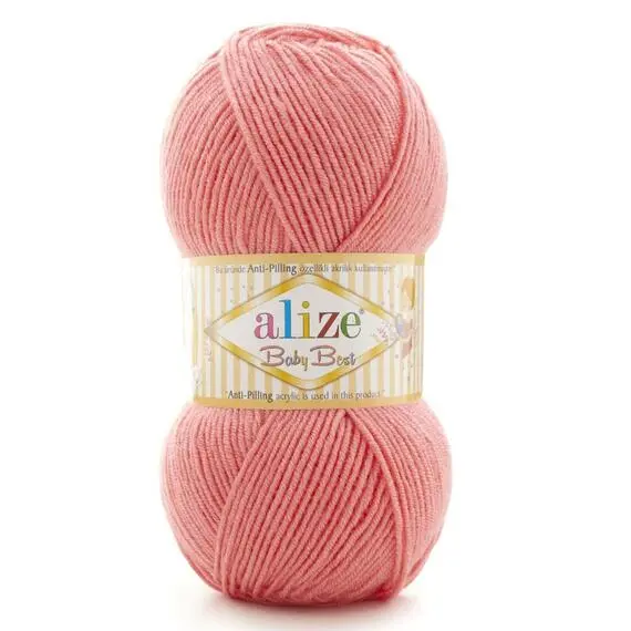 Alize Baby Best - 170 коралл, Цвет: 170 коралл