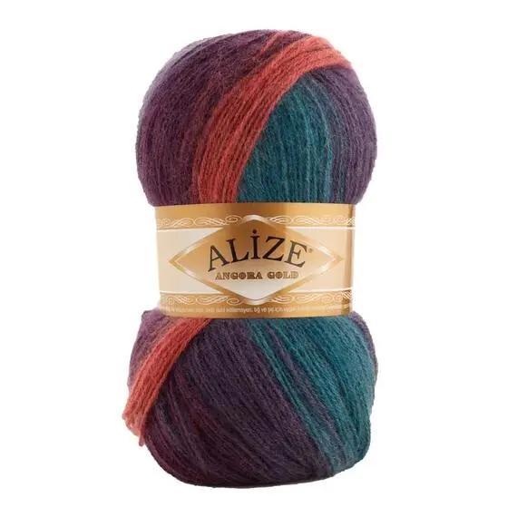 Alize Angora Gold batik - 7563 принт, Цвет: 7563 принт