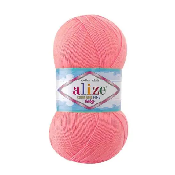 Alize Cotton Gold fine - 33 тем.розовый, Цвет: 33 тем.розовый