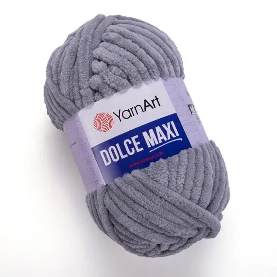 Yarnart Dolce maxi - 782 серый, Цвет: 782 серый