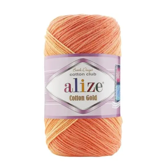Alize Cotton Gold batik - 7687 принт, Цвет: 7687 принт