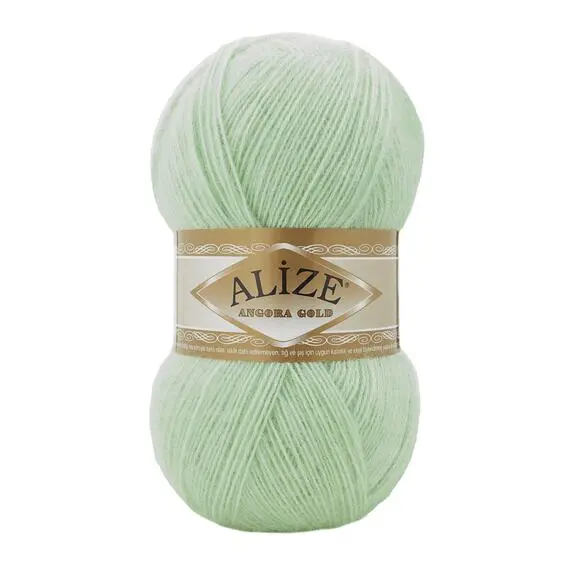 Alize Angora Gold - 842 св.салат, Цвет: 842 св.салат