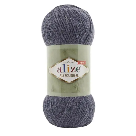 Alize Alpaca Royal New - 203 джинс меланж, Цвет: 203 джинс меланж