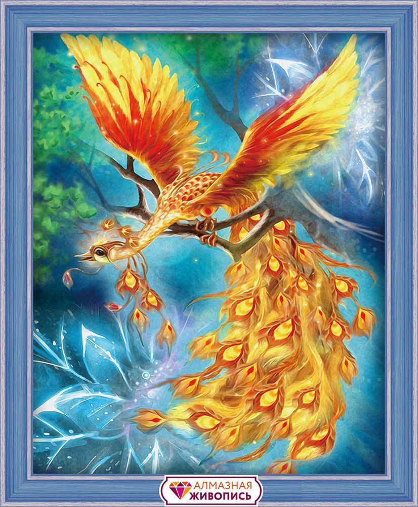 Алмазная мозайка ,ar-10169 птица Феникс